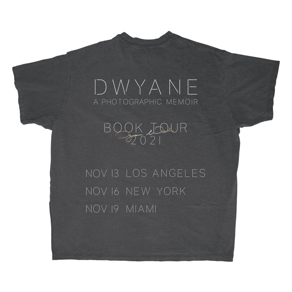 DWYANE: A Photographic Memoir - Book Tour Vintage Tee  LIMITED EDITION